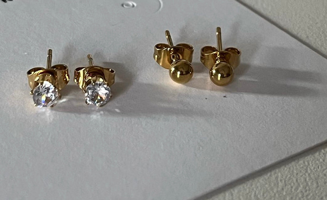 Mia studs - Ladywithcraft