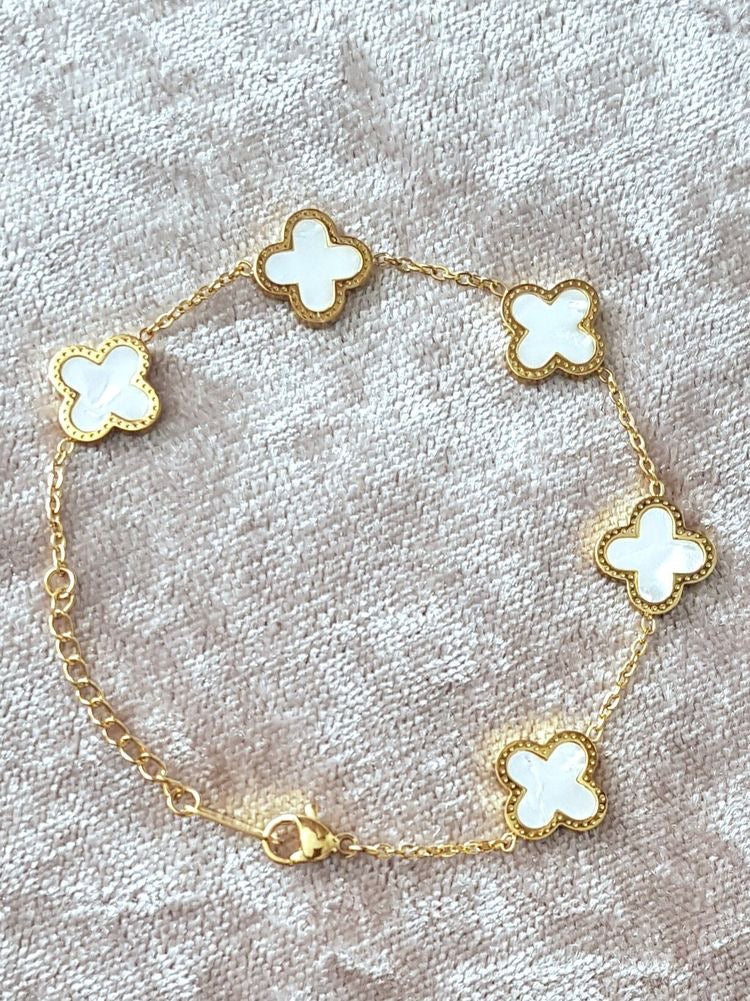 Clove | 18 gold plated bracelet - Ladywithcraft