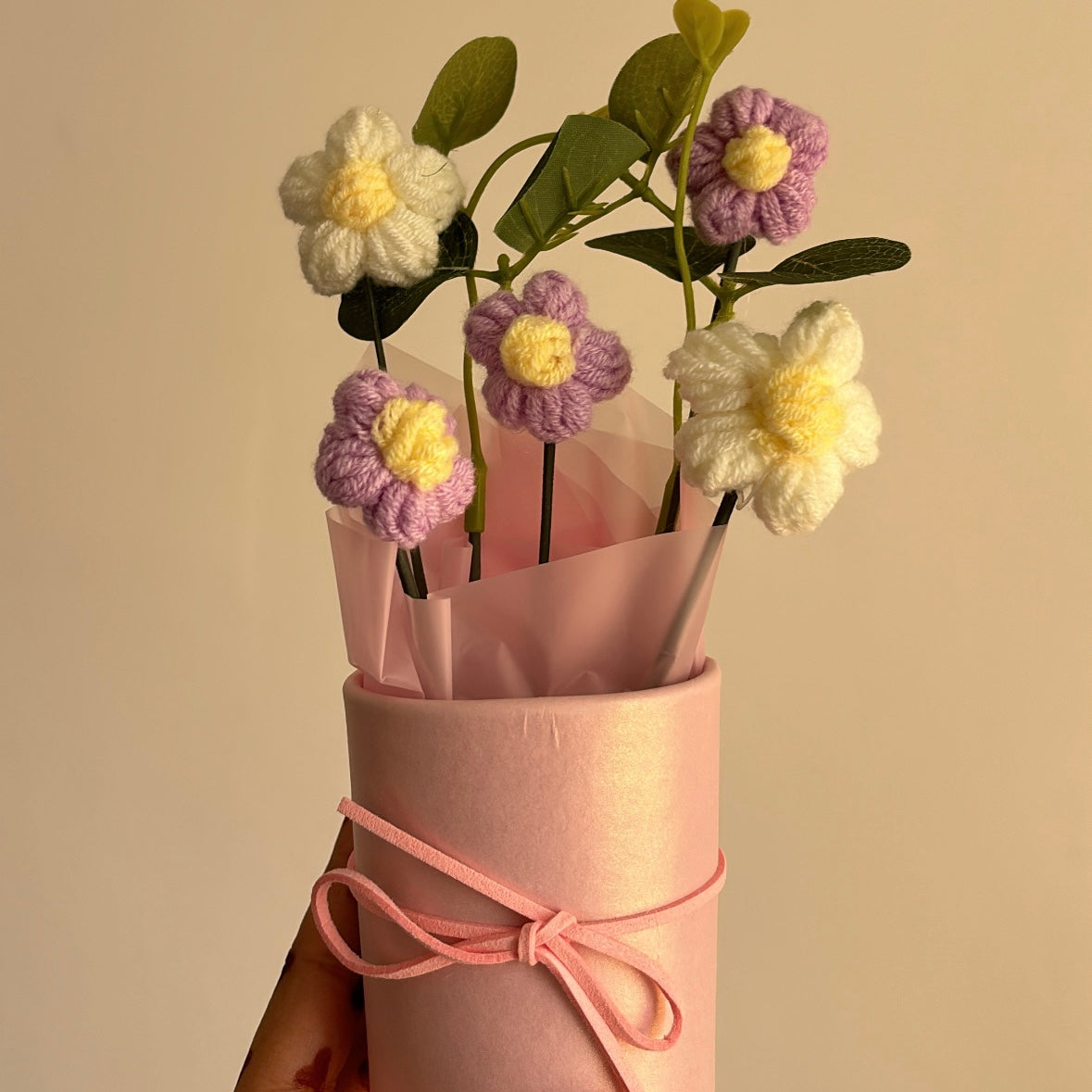 Crochet flower bouquet