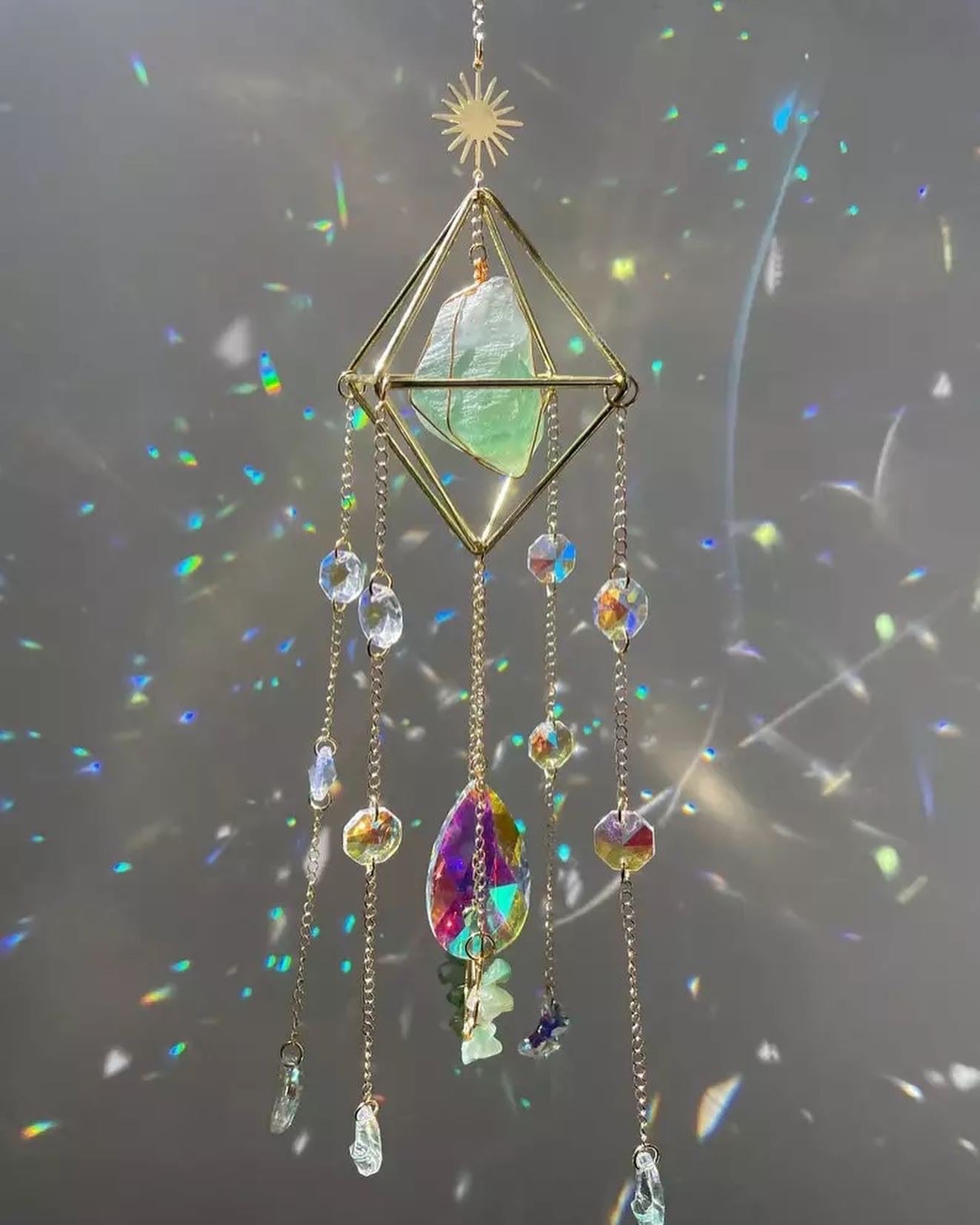 Sasha | crystal Suncatcher - Ladywithcraft