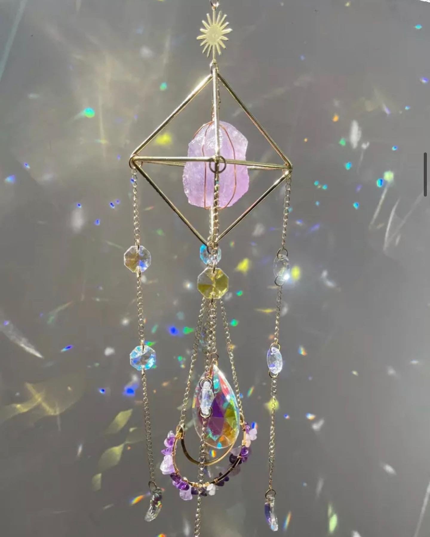 Sasha | crystal Suncatcher - Ladywithcraft