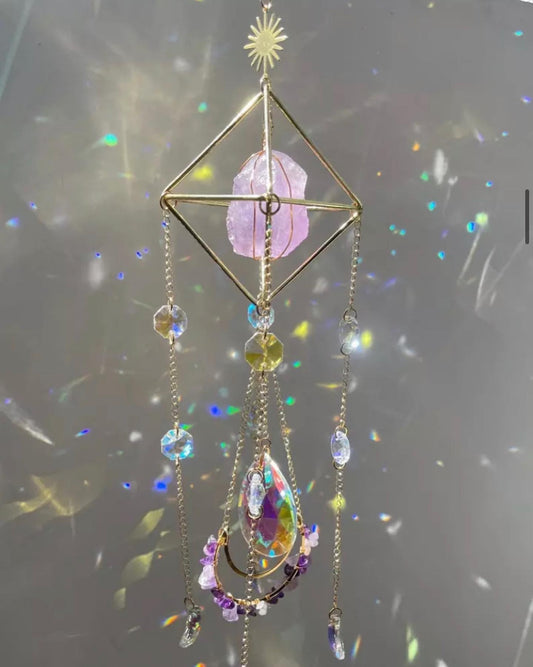 Sasha | crystal Suncatcher - Ladywithcraft