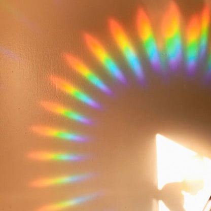 Prism | Window Sun-catcher Sticker. - Ladywithcraft