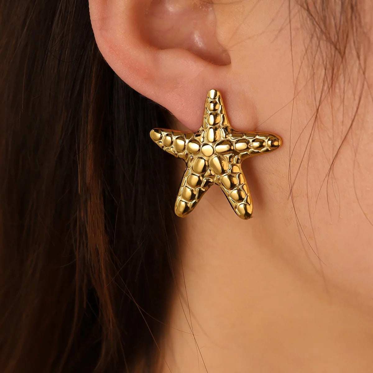 Starfish earrings