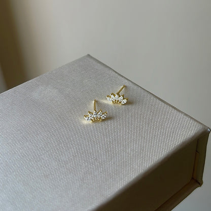 Fiona | earring studs - Ladywithcraft
