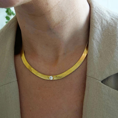Jane | 18k gold plated necklace