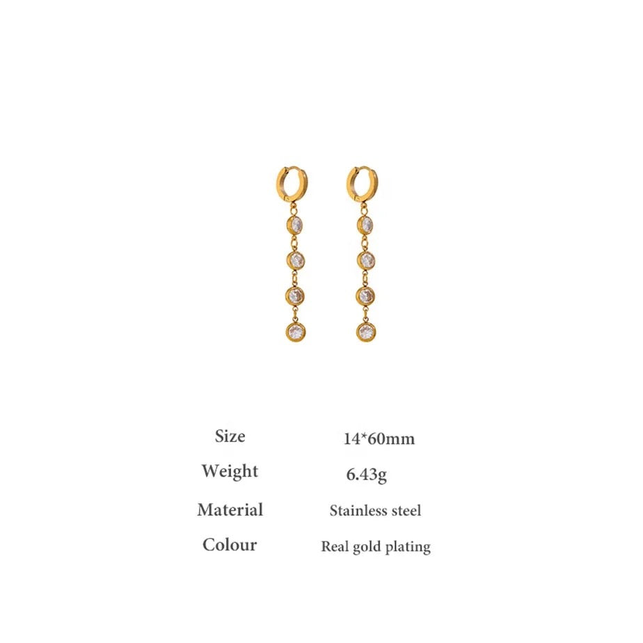 Era | 18k gold plated earrings.