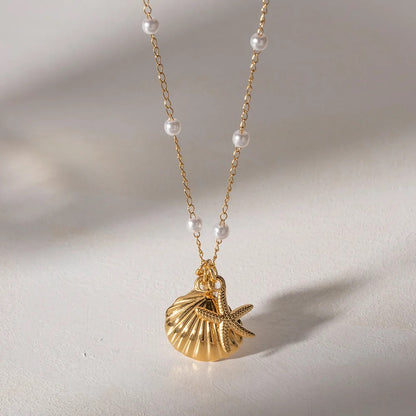 Sea shell necklace