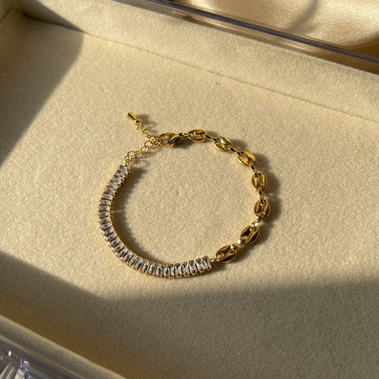 Tiana | gold plated bracelet