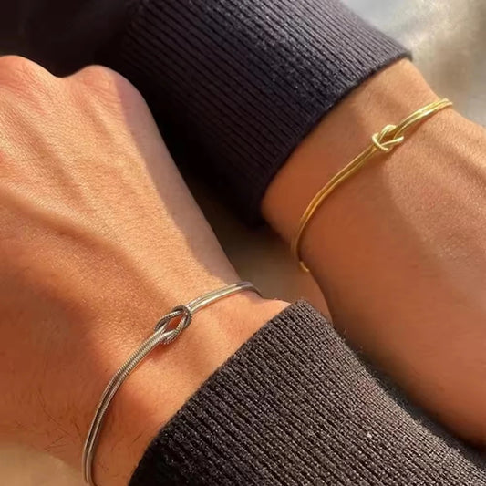 Infinity knot bracelet