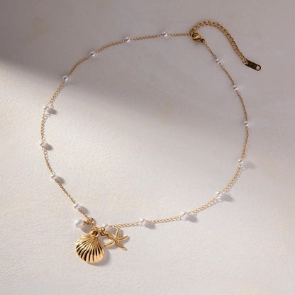 Sea shell necklace