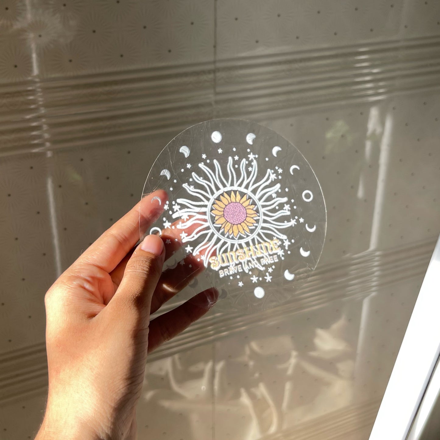Prism  | Window Sun-catcher Sticker.
