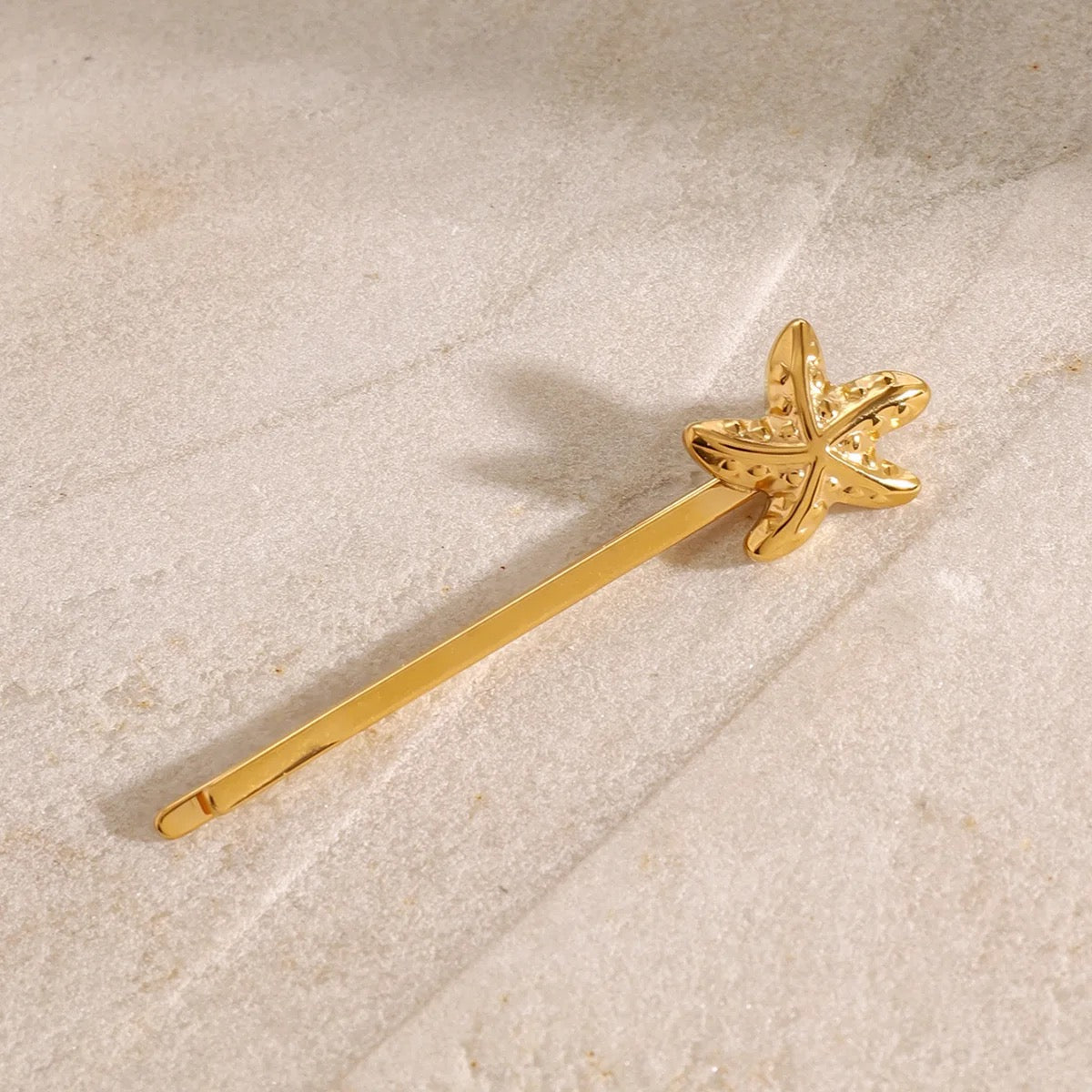 Starfish hair pin