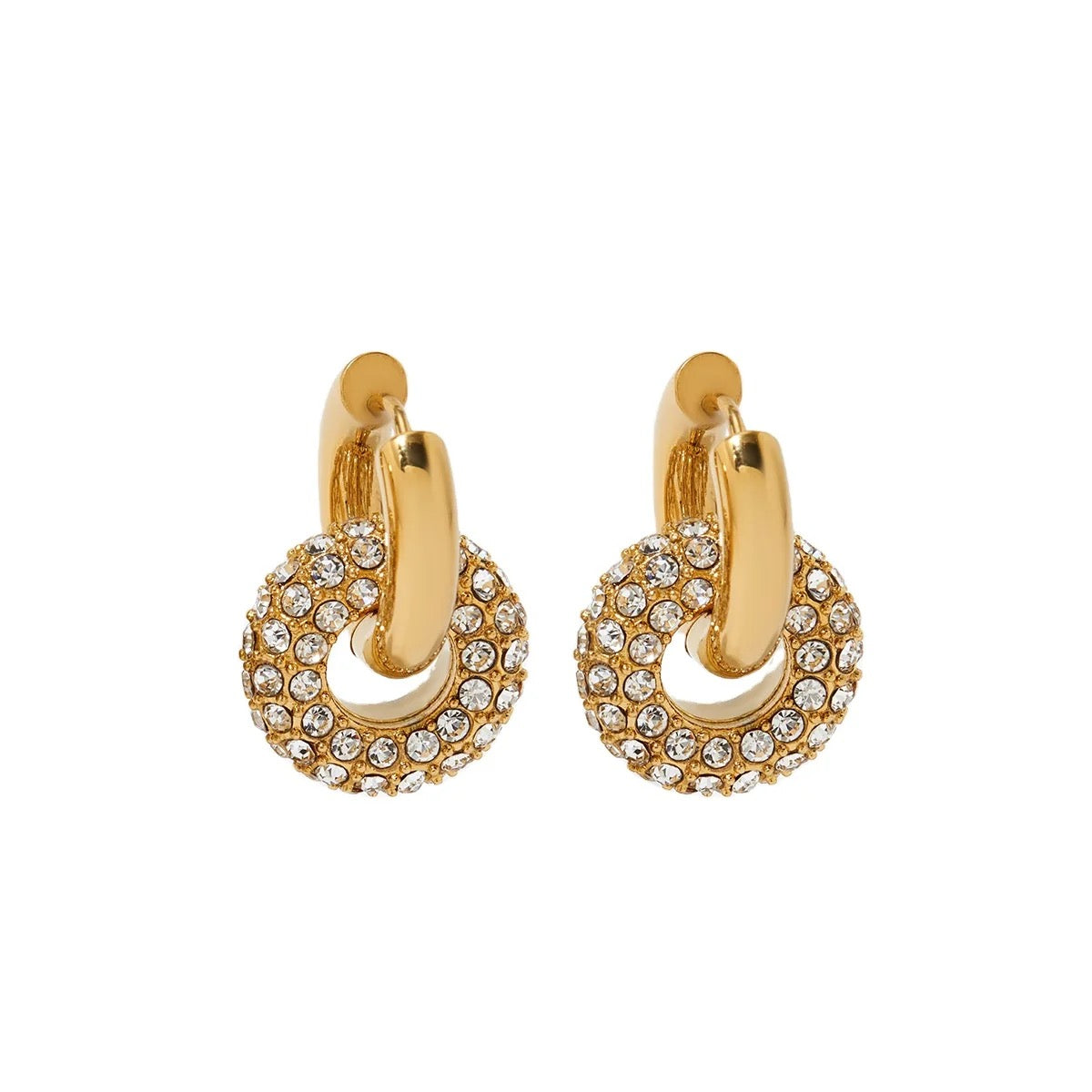 Ally | 18k gold plated earrings