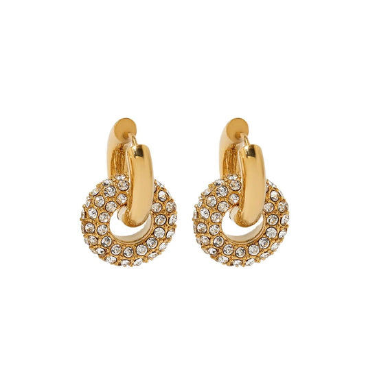 Ally | 18k gold plated earrings