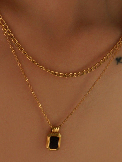 Harper necklace | 18k gold plated.