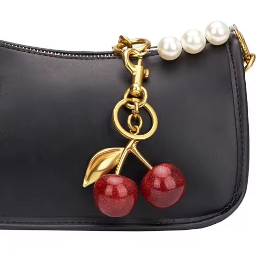 Cherry bag charm