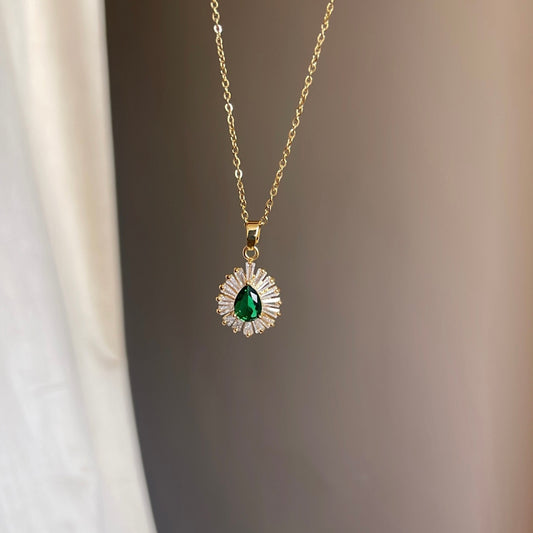 Ezra | 18k gold plated necklace - Ladywithcraft