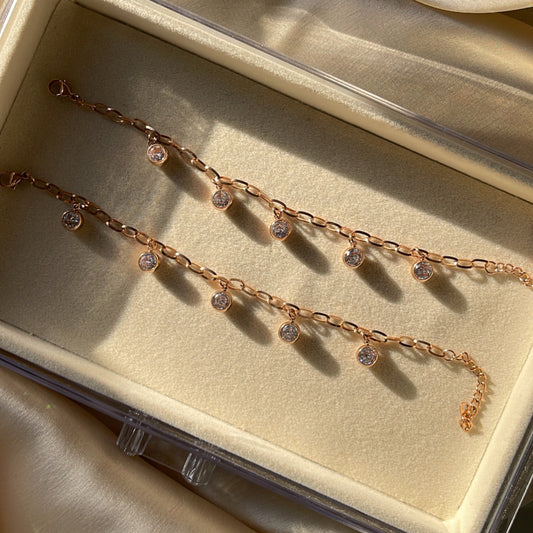 Valerie | gold plated bracelet - Ladywithcraft