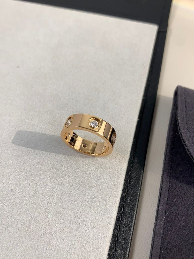 Cartier ring | Gold-plated Ring - Ladywithcraft