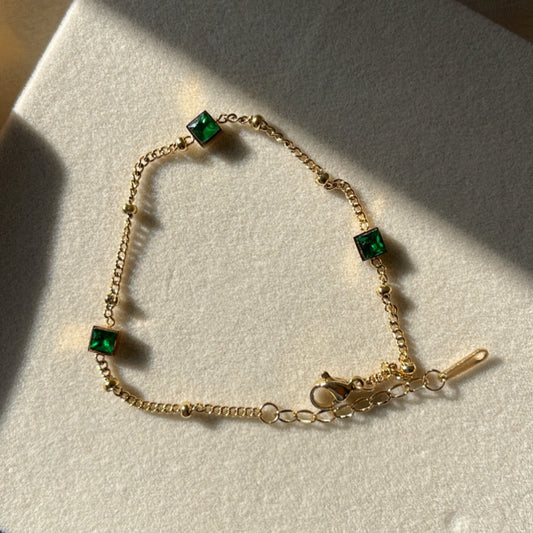 Zara | gold plated bracelet - Ladywithcraft