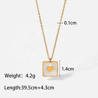 Lisa | gold plated necklace - Ladywithcraft