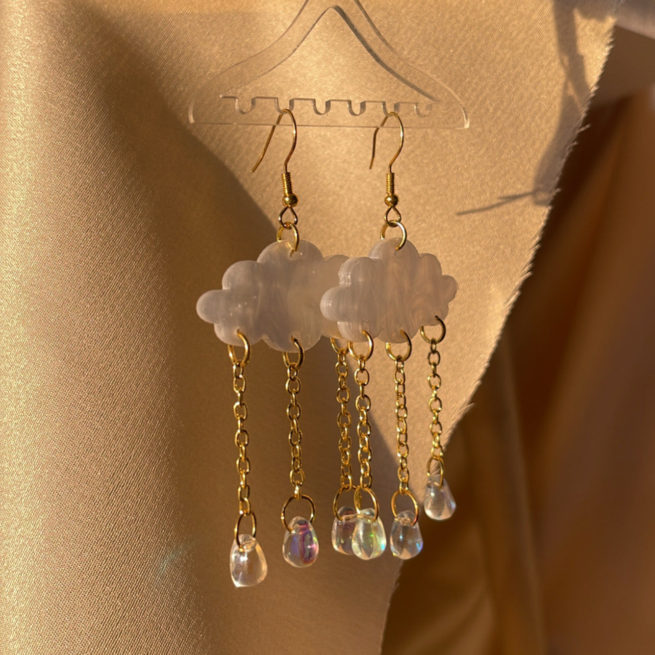 Brume | dangler earrings - Ladywithcraft