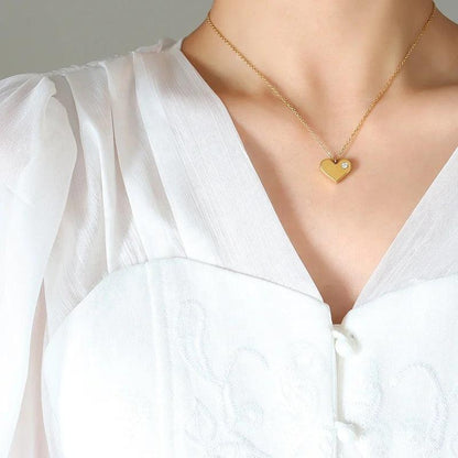 Aurora / gold plated necklace - Ladywithcraft