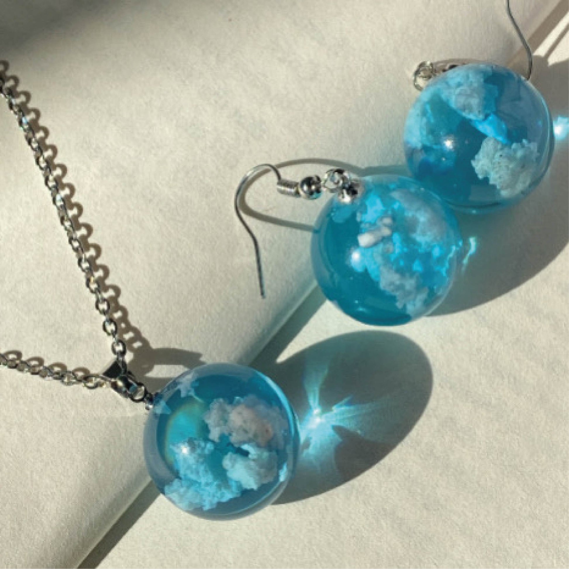 Clouds On My Mind Set | Cloud Jewelry - Ladywithcraft