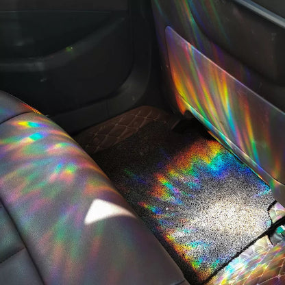 Prism rainbow | Window Sun-catcher Sticker.