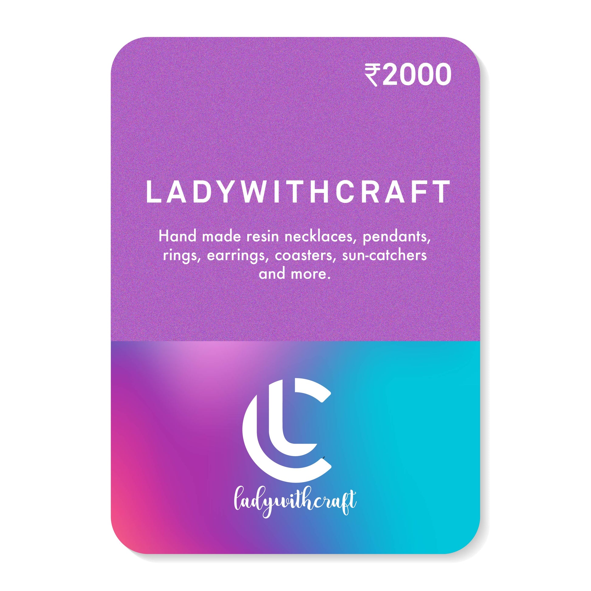 Ladywithcraft's Gift Card - Ladywithcraft