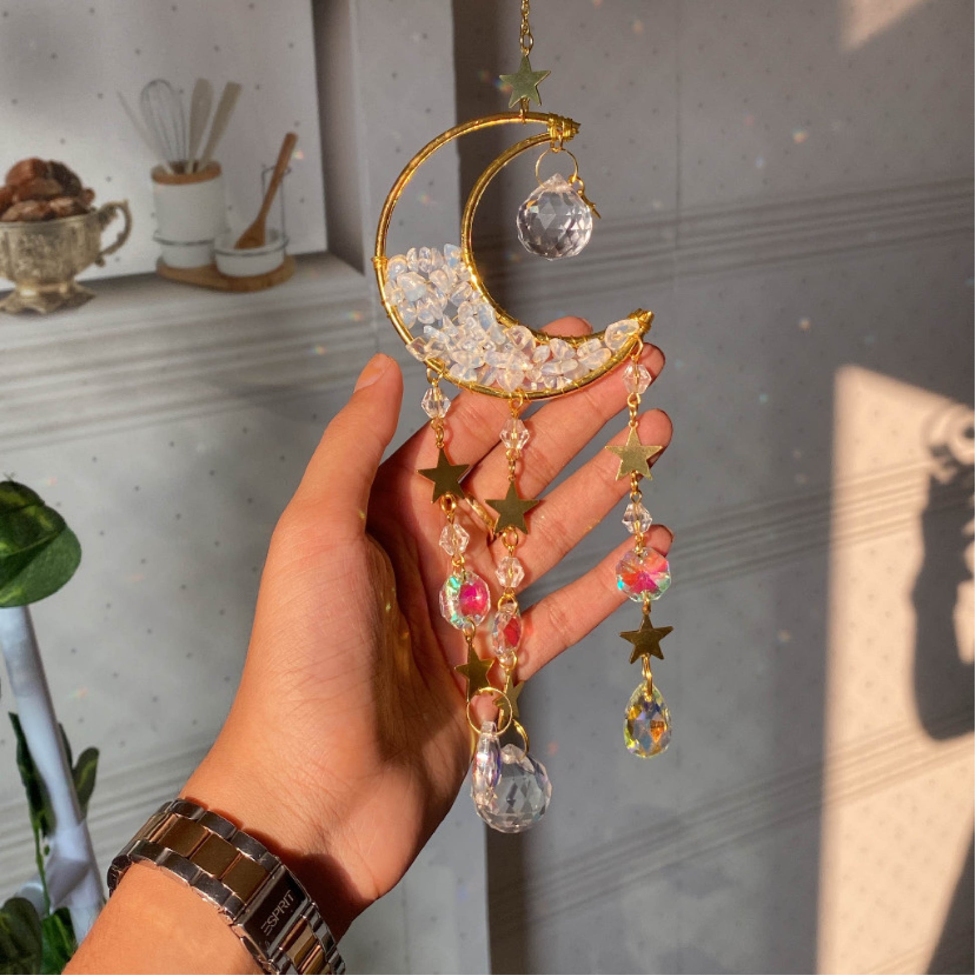 Selene - Opal Suncatcher - Ladywithcraft